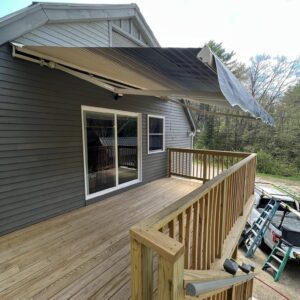 SunSetter Awning Installations in Southern Maine and New Hampshire